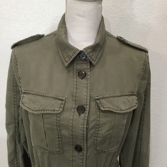 BUFFALO David Bitton Green Utility Jacket Size Small - Picture 2 of 7